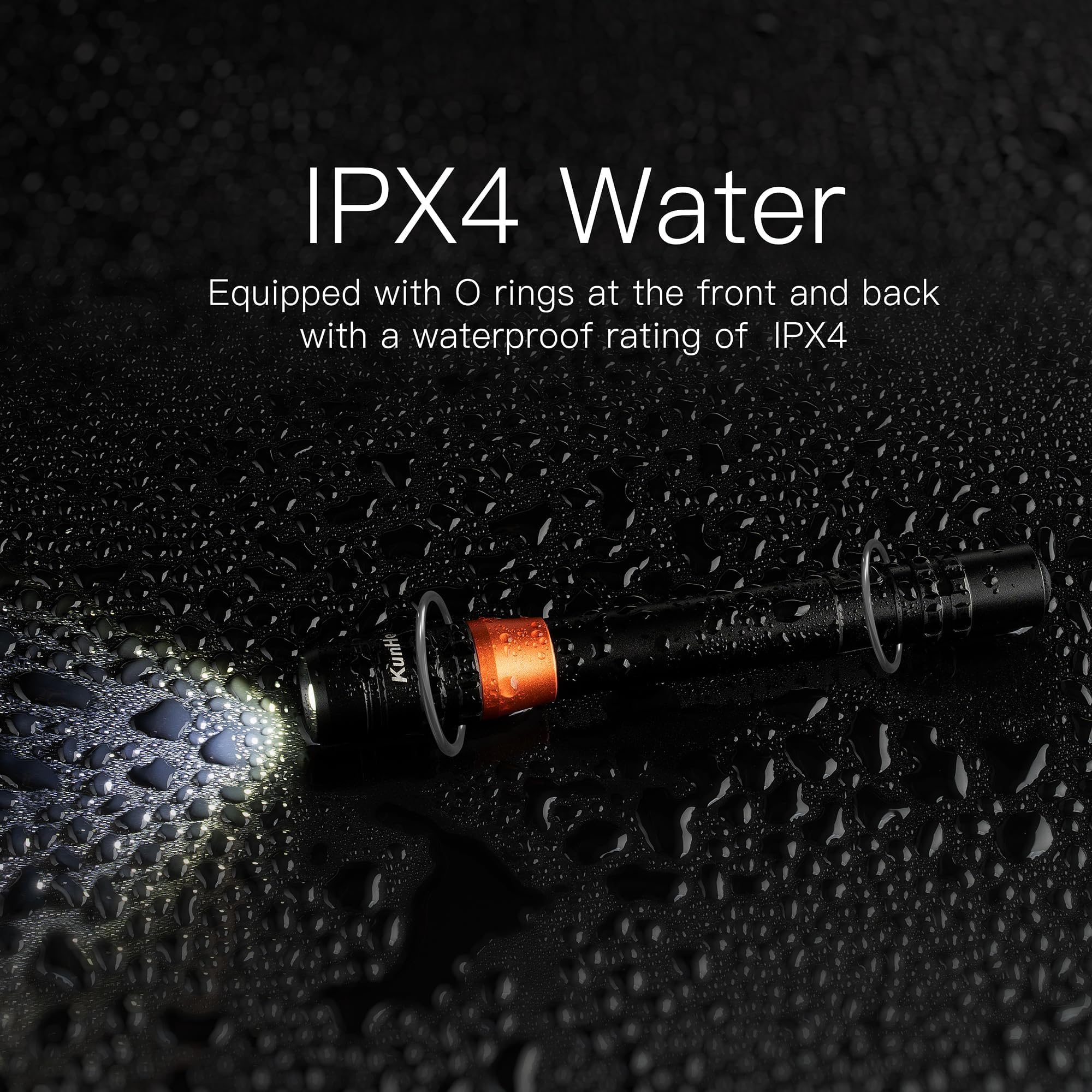 Kunhe 500 Lumens Small Led Pen Flashlight Rechargeable Ipx4 Waterproof 3 Light Modes Pocket Size Pen Flashlight With Steel Pocket Clip Usb C Charging Cable Work Light Valentine  For Men