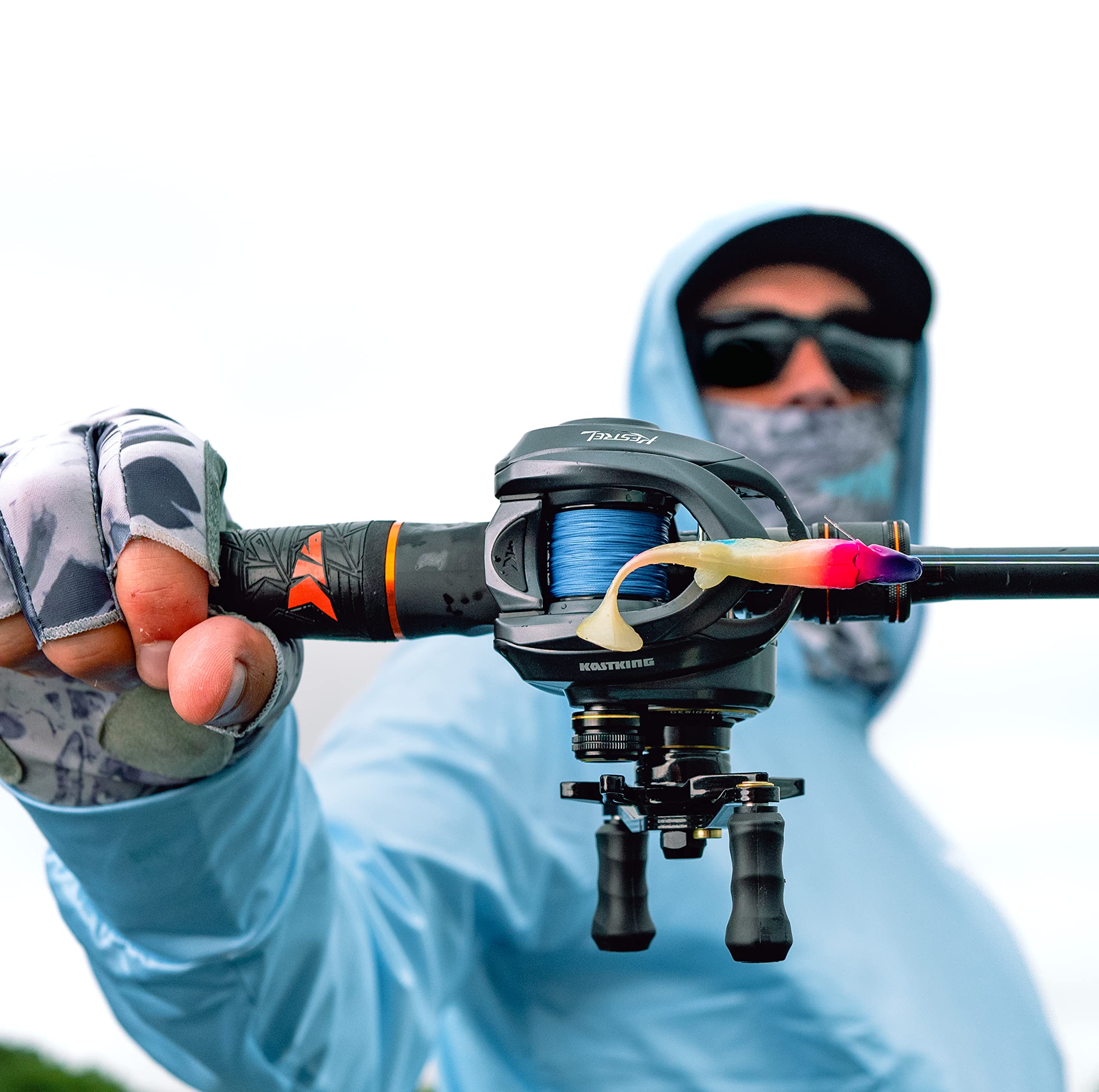 Kastking Kestrel Elite Baitcasting Reel, Magnesium Frame Bfs Finesse Fishing Reel, Lightest On Market At Only 4.4 Ounces, Easily Cast Lures Down To 1/16 Oz, 11+1 Double Shielded Bb, 8.4:1 Gear Ratio