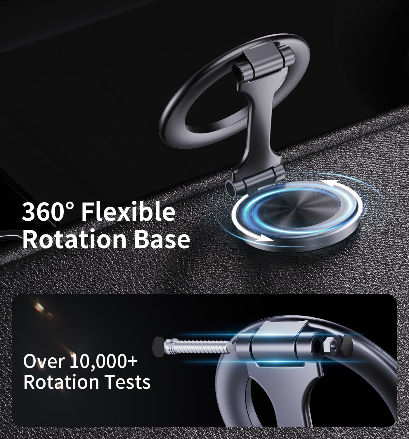 Ibnsdoy Magnetic Phone Holder For Car, Magsafe Car Mount Ultra Magnetic Phone Holder For All Cell Phones For Iphone 16 15 14 13 12 Pro Max (Silver)