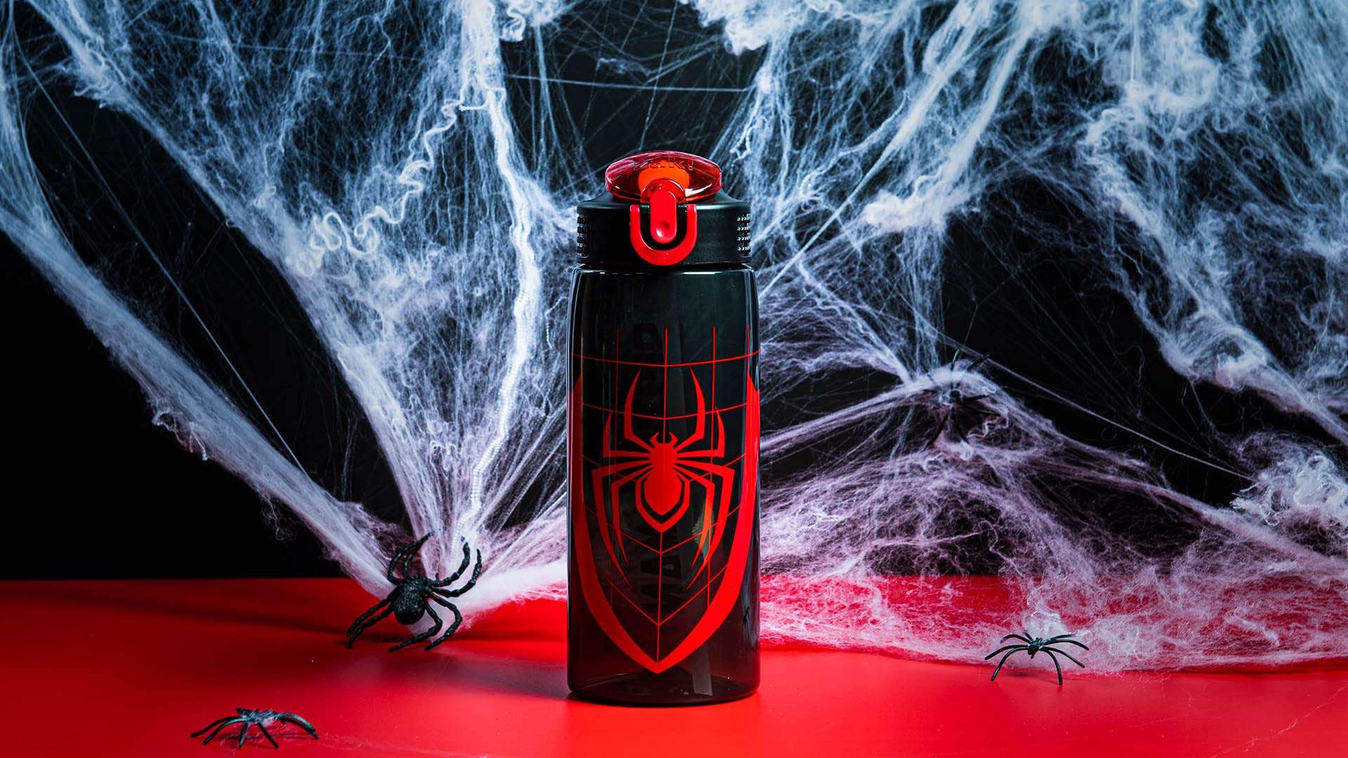 Zak Designs Marvel Spider-Man Water Bottle For School Or Travel, 25 Oz