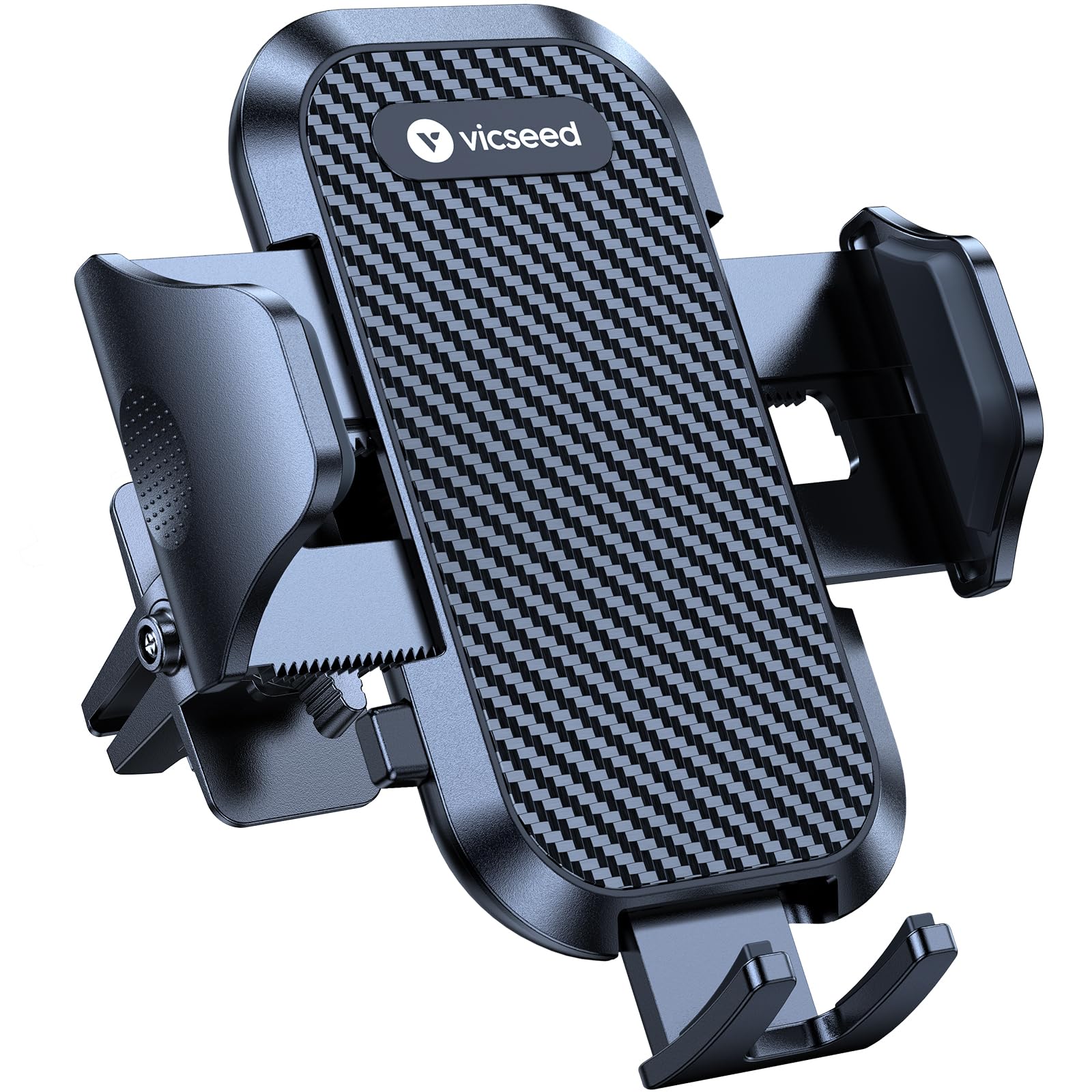 Vicseed [  Ultra Stable Car Phone Holder Mount [Never Fall Off & Won'T Break] Universal Air Vent Phone Mount For Car Easy Clamp Phone Holders For Your Car For Iphone 16 Pro Max 15 14 13 12