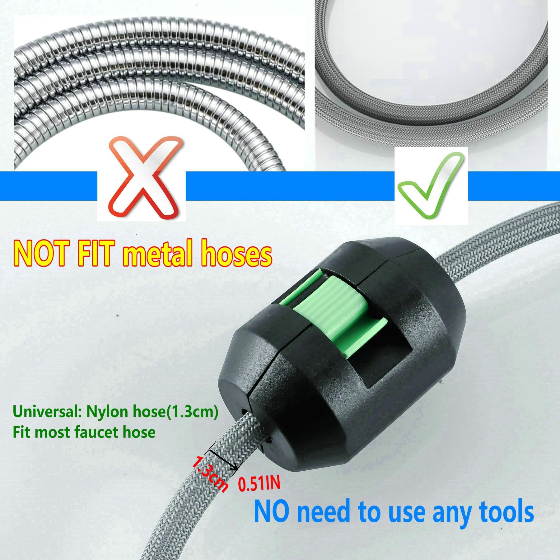 Koreyoshi 12.3Oz (0.77 Lb) Kitchen Sink Faucet Hose Weight,Pull Out Sprayer Kitchen Sink Hose Weight Replacement,Universal Faucet Weight For Retractable Sprayer,Pull Down Kitchen Faucet Weight