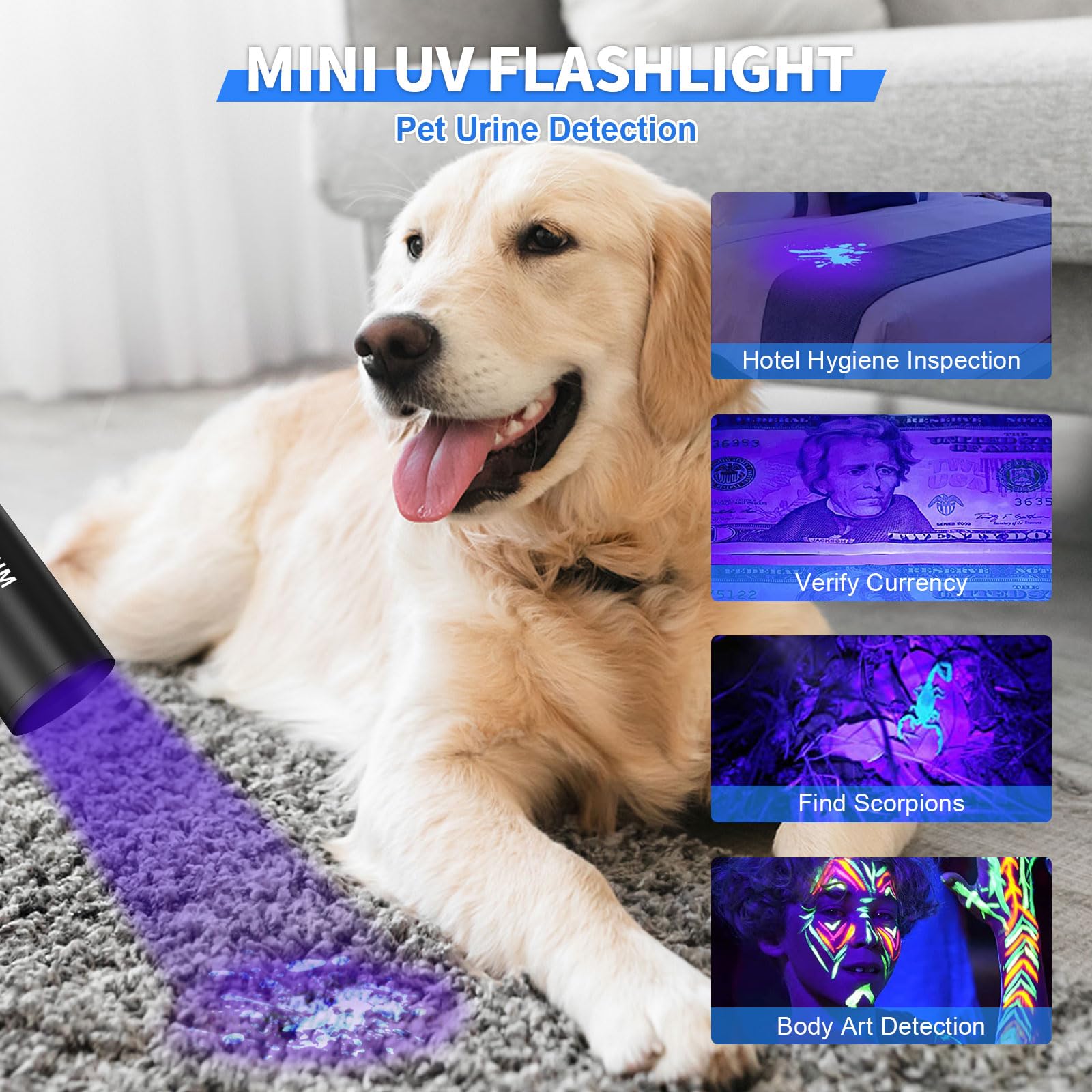 Goreit Flashlights Led High Lumens Rechargeable, 990,000 Lumens Xhm77.2 Super Bright Flash Light Usb, Handheld Flashlight High Powered,Powerful Flashlight Waterproof For Emergency Camping