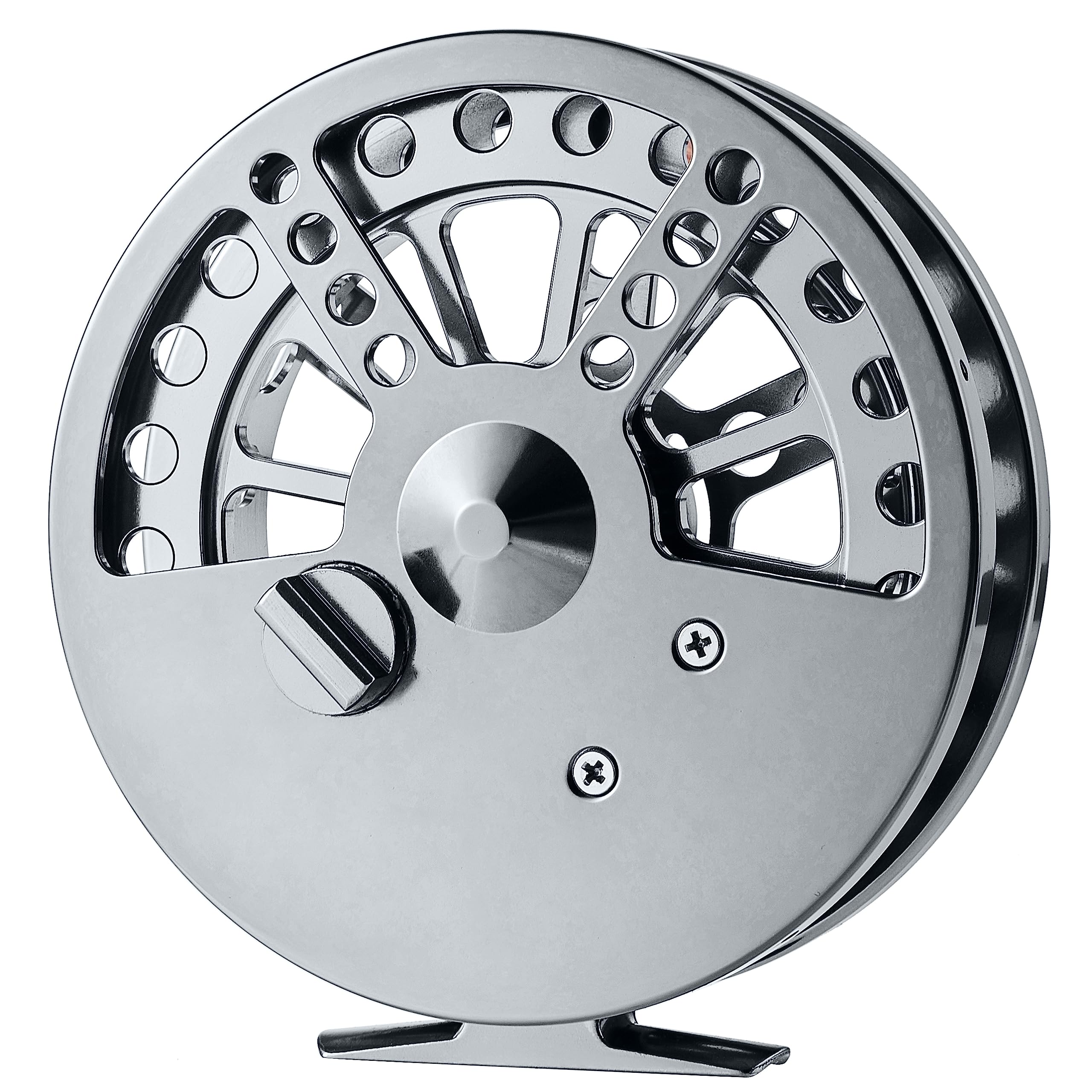 Channelmay Centrepin Float Reel Center Pin Trotting Reel 120Mm 4 3/4 Inches Cnc Machined Aluminum Salmon Steelhead Fishing