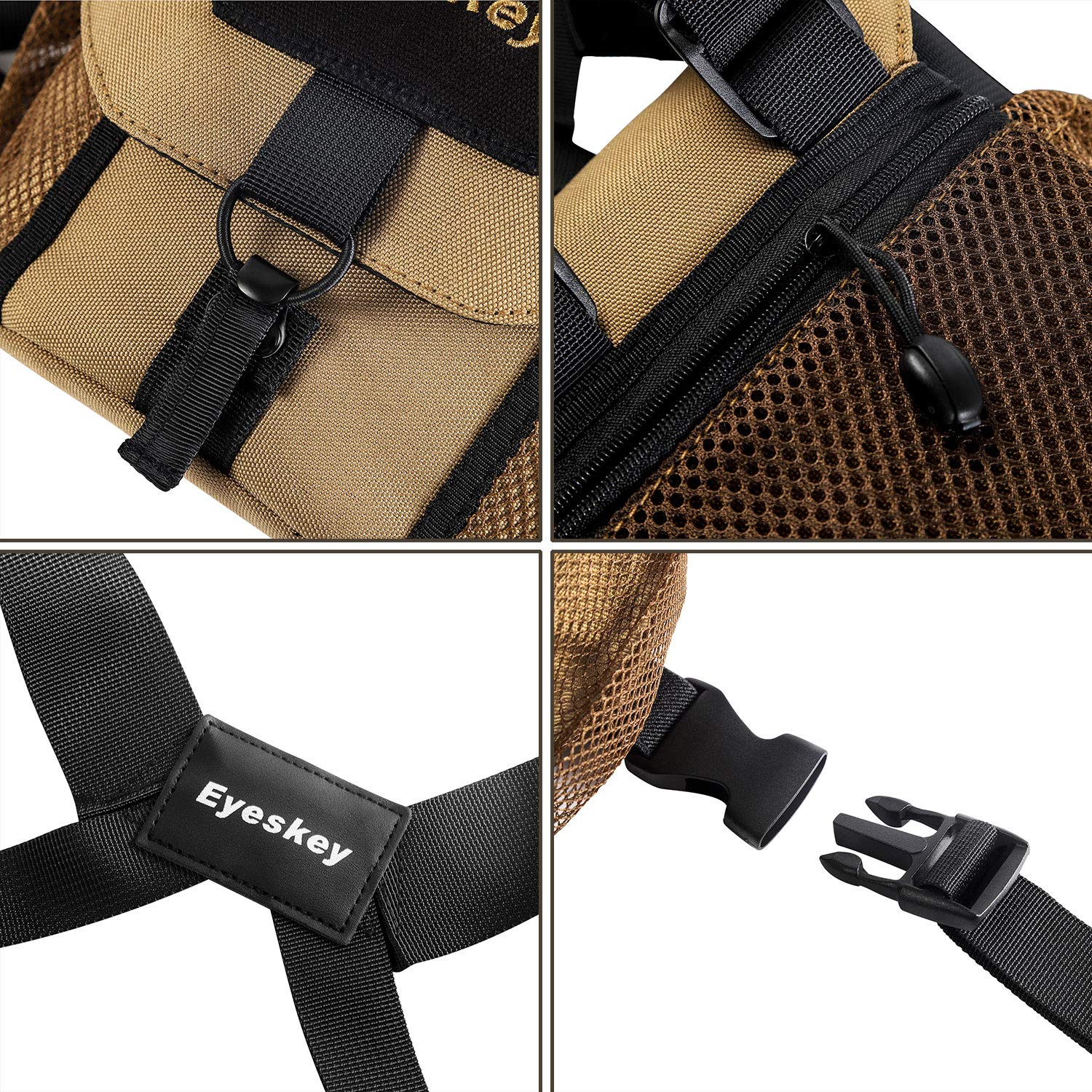 Eyeskey Universal Binoculars Case/Bag With Harness, Provide Maximum Protection And Carrying Capacity