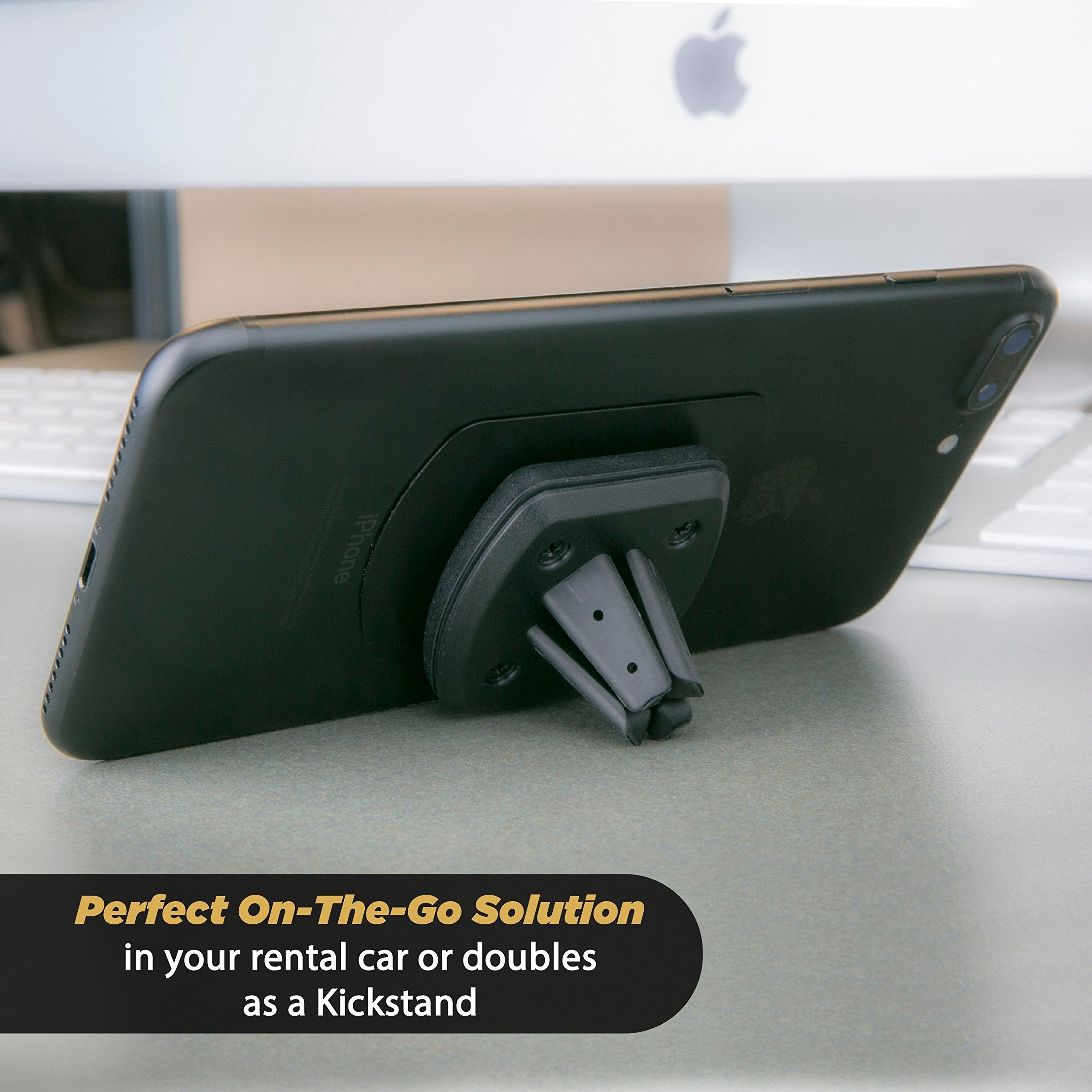 Scosche Magvm2 Magicmount Magnetic Car Phone Holder - Strong Magnet Car Mount For Iphone And Android - Secure Magnetic Cell Phone Mount For Air Vent - Universal 360° Adjustable Mobile Cellphone Holder
