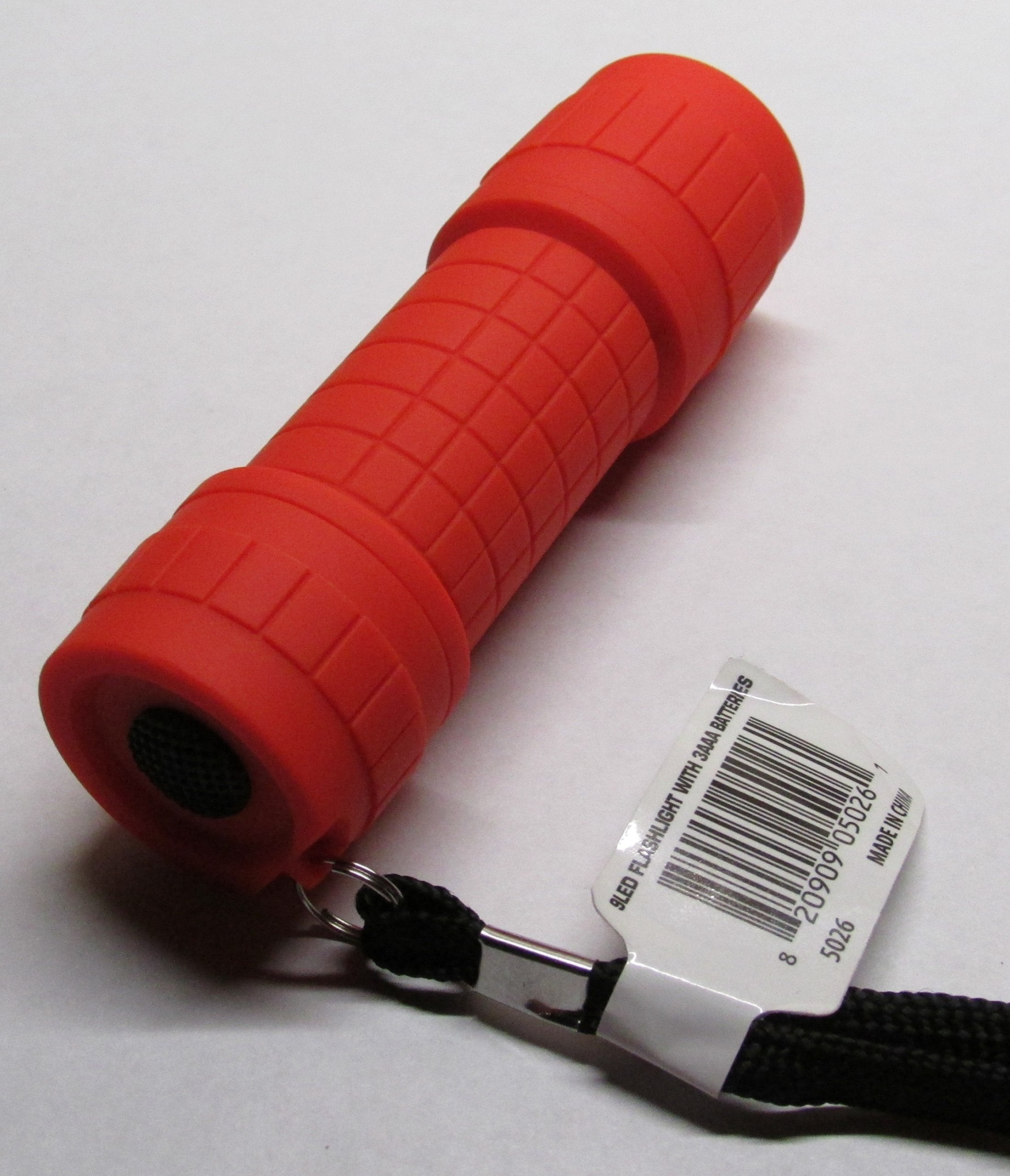Ozark Trail Ou Red Color 9 Led Mini Flashlight With Batteries