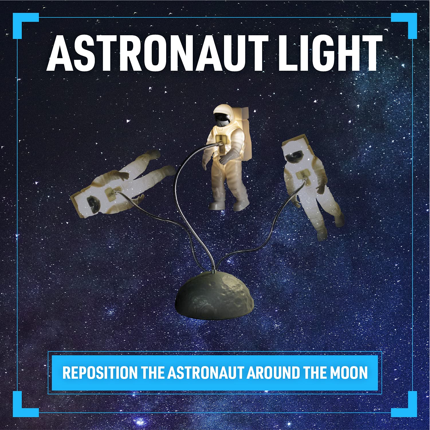Box 51 Paladone Floating In Space Astronaut Desk Lamp Light