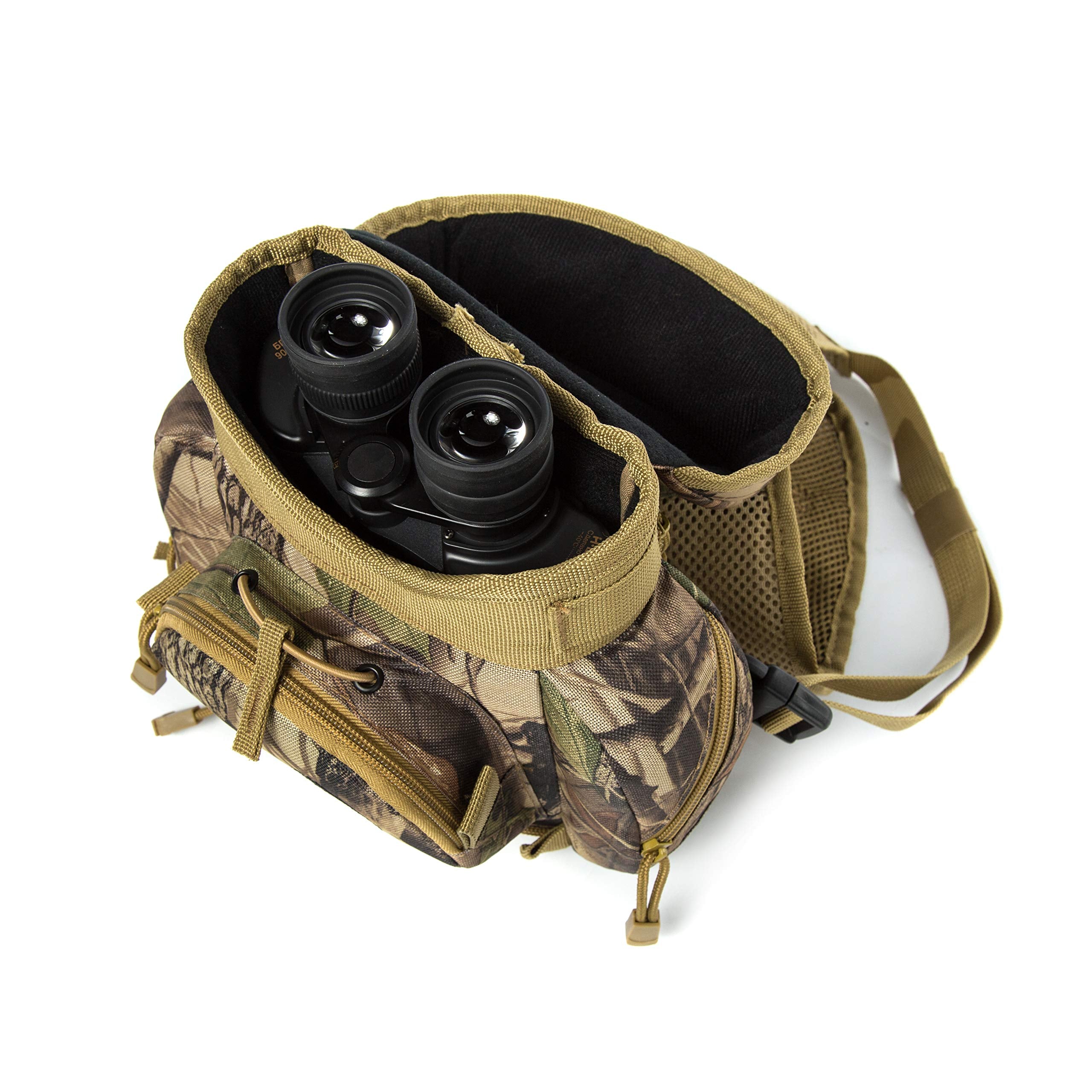 Fieldcraft Binocular Harness Case Field Pack For Binos Cameras Optics Rangefinder Gear