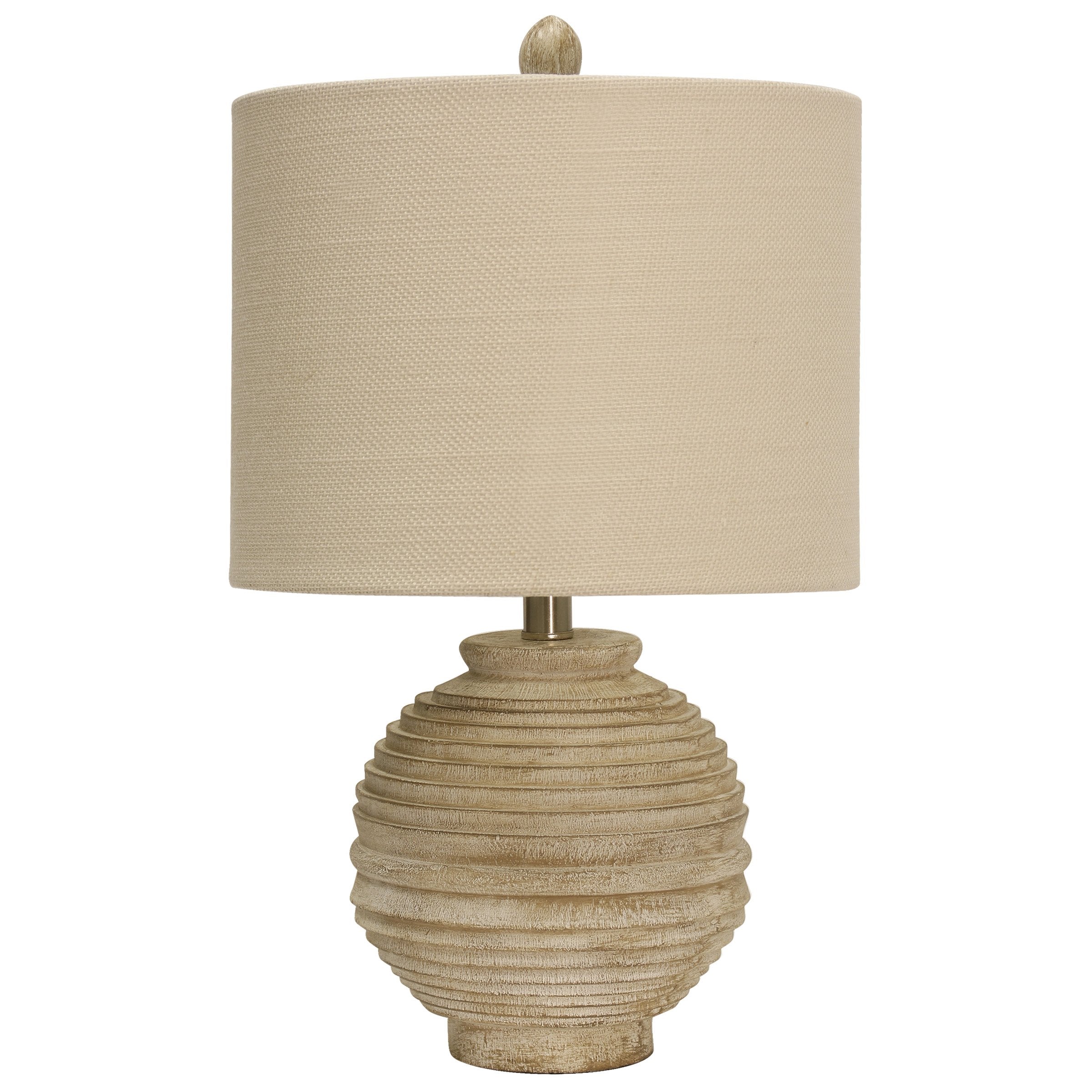 Collective Design L13569Am Table Lamp, Distressed White