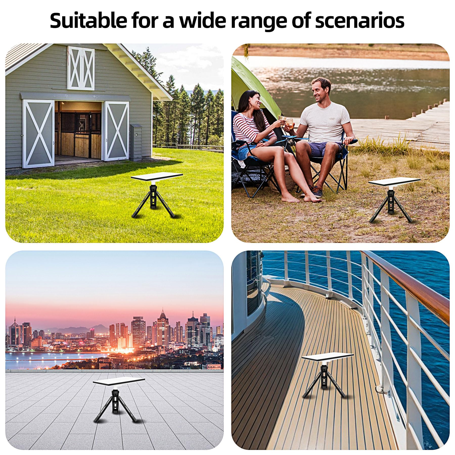 Senhilear Portable Starlink Mini Tripod Installation Seat,Starlink Mini Tripod,Mounting Kit For Starlink