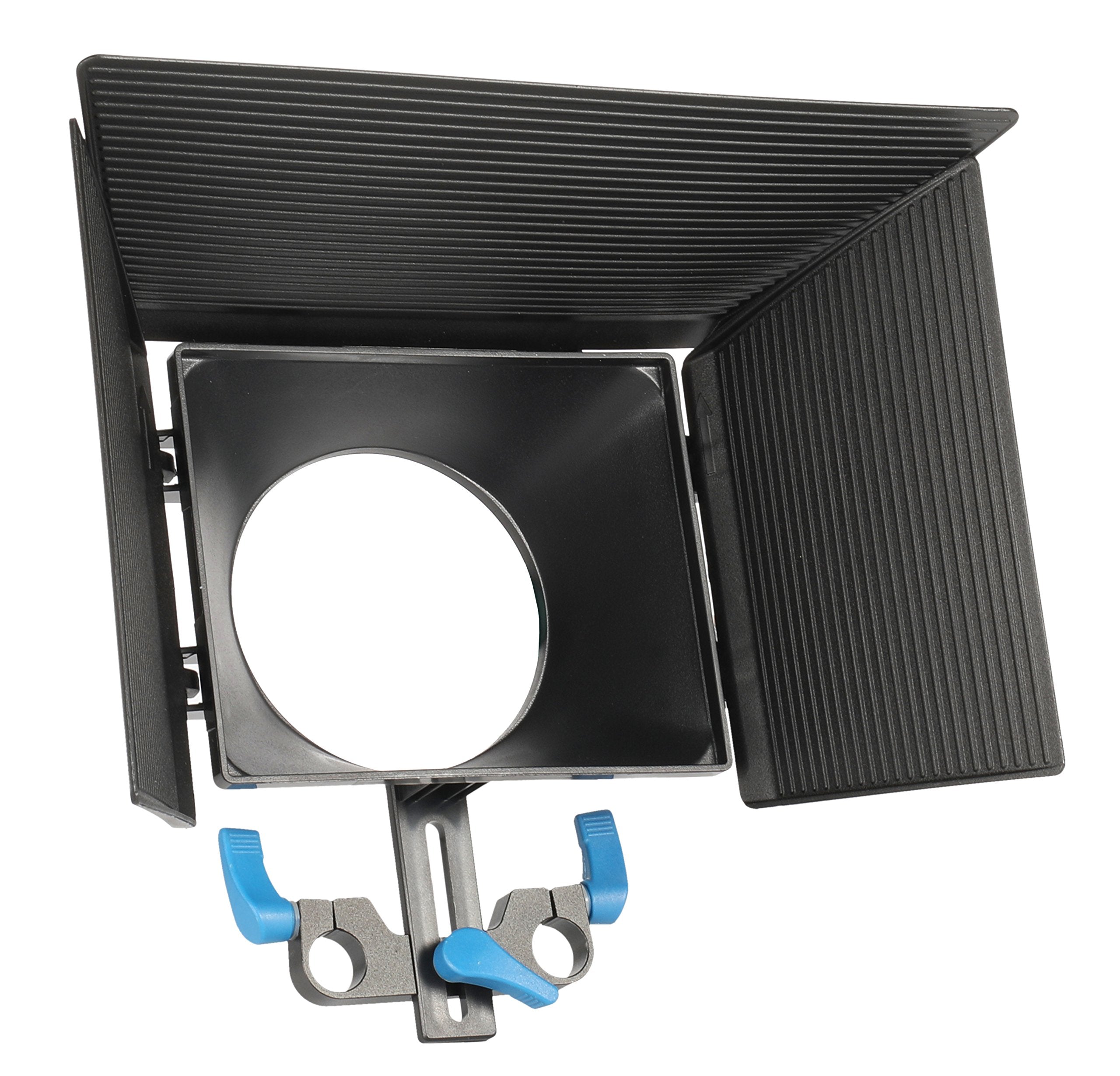 Sunsmart Pro 5D Mark Ii Rig Cage With Top Handle+15Mm Aluminum Rod Block Plate, Follow Focus And Matte Box For Dslr Camera/Video And Camcorders