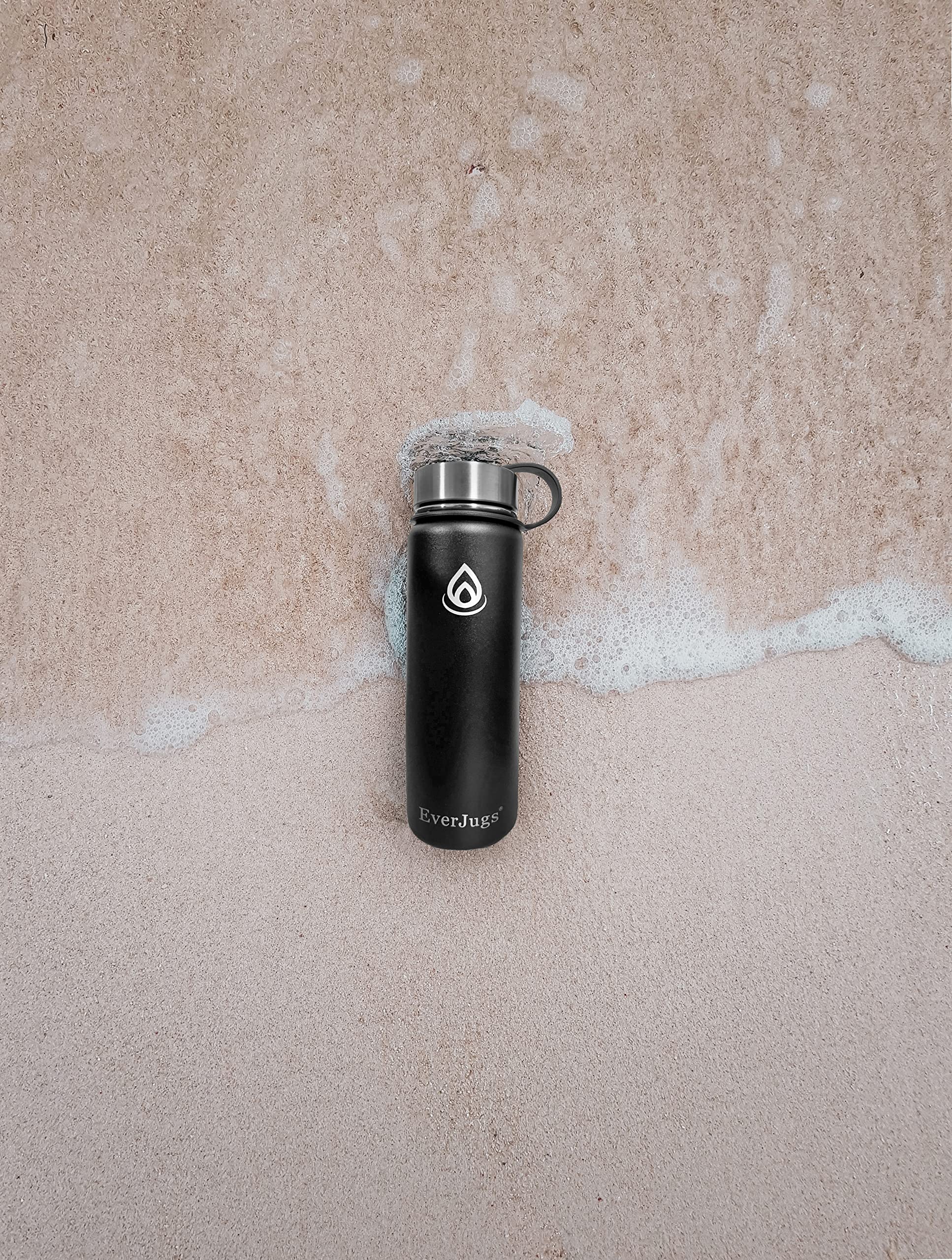 Water Bottle - 32 Oz, Wide Mouth, Premium Stainless Steel Lid/Bottle, Double Walled Vacuum Insulate